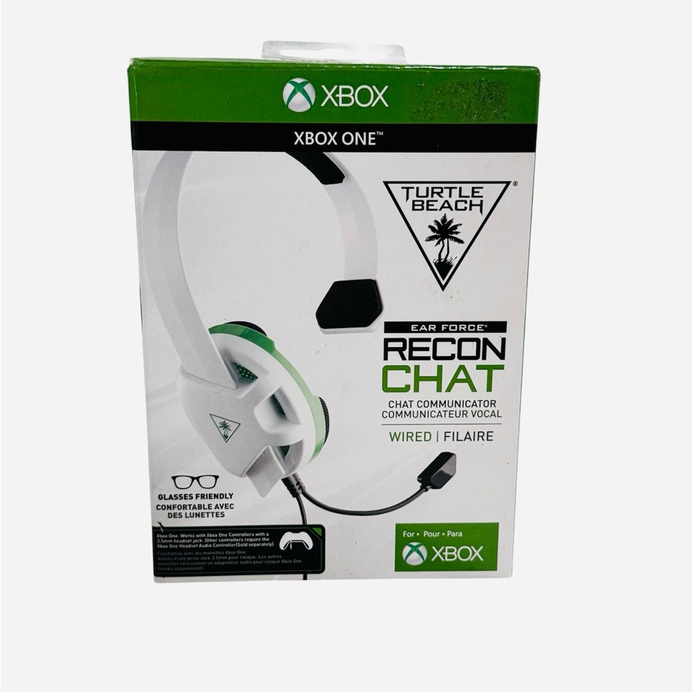 Turtle Beach Ear Force Recon Chat Headset for Xbox One/Series X|S - White - NEW
